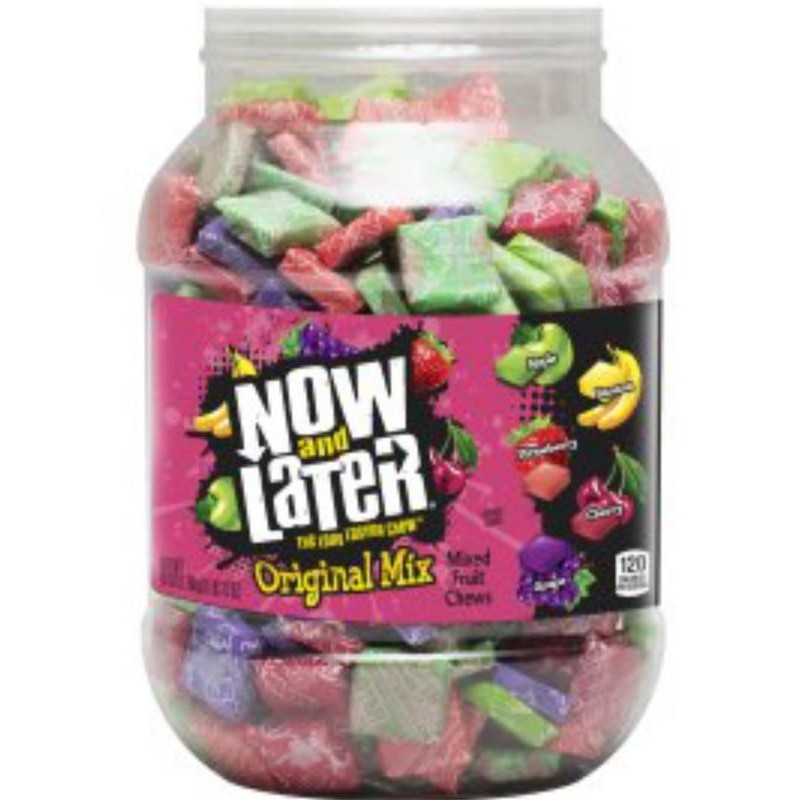 Now and Later Original Mix, Individually Wrapped Mixed Fruit Chew