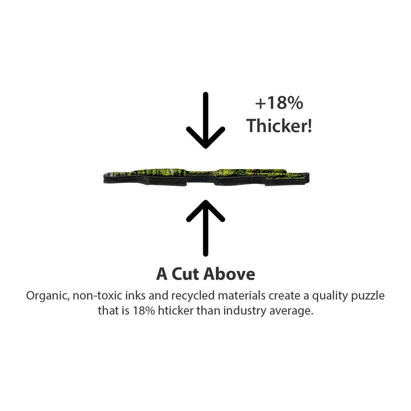 Springbok 1000 Piece Jigsaw Puzzle Calm Canoes - Made in