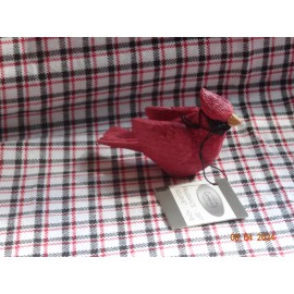 NEW BLOSSOM BUCKET TRADITIONAL RED CARDINAL ARTIST #248-14233