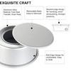KENIY 2 Pack 6-Inch Non-Stick Deep Aluminum Round Cake Pan