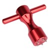 NA 1pc Red 5-Prong Golf Weight Wrench Tool Compatible with