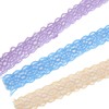 DOITOOL 3 Rolls Photo Frame Lace Decorative Fabric Lace Tapes