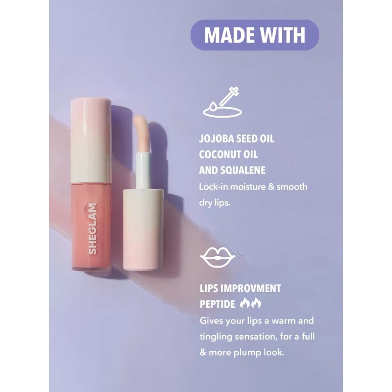 Sheglam Brillo De Labios Voluminizador Plumping Maquillaje Color Oh Em