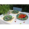 Les Jardins de la Comtesse Jungle Red & Green Melamine