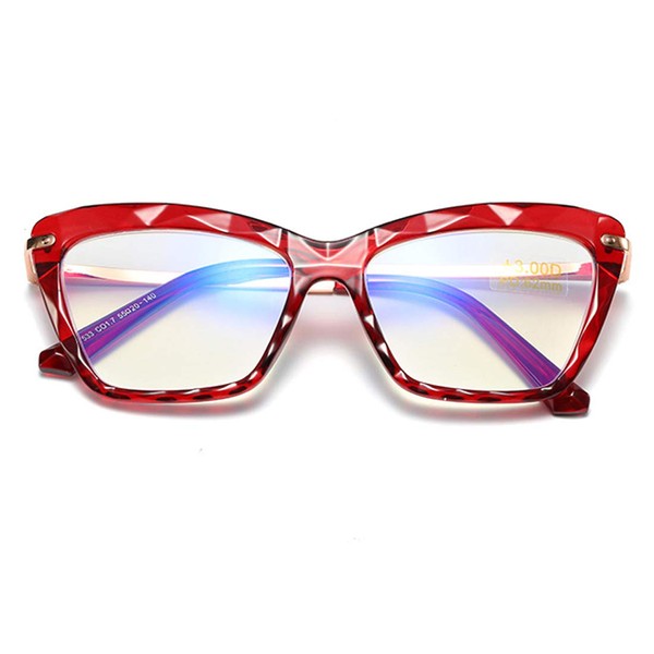 Jurchio Computer Reading Glasses Blue Light Blocking Readers for Women