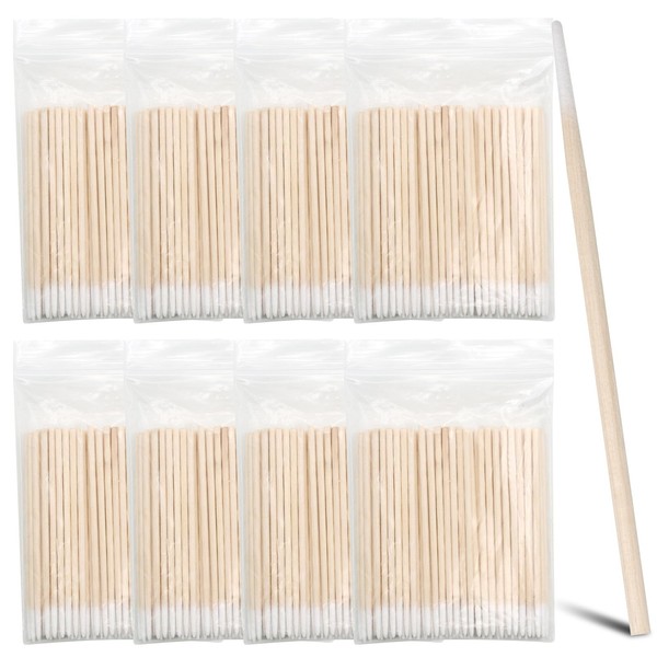 ZOCONE 800 Count Microblading Cotton Swabs, 7 CM Cotton Swabs