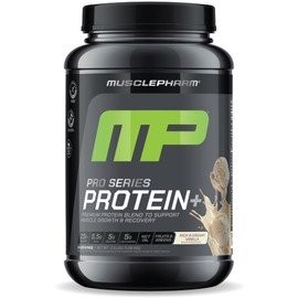 MusclePharm Pro Series Protein+, 26g Whey Protein Powder per Serving | Professional Grade 7-in-1 Blend for Muscle Growth & Workout Recovery | Creamy Vanilla, 2.5 lb, 24 Servings