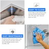 MENATT 15-inch Undermount Kitchen Bar Sinks, 304 Stainless Steel Handmade