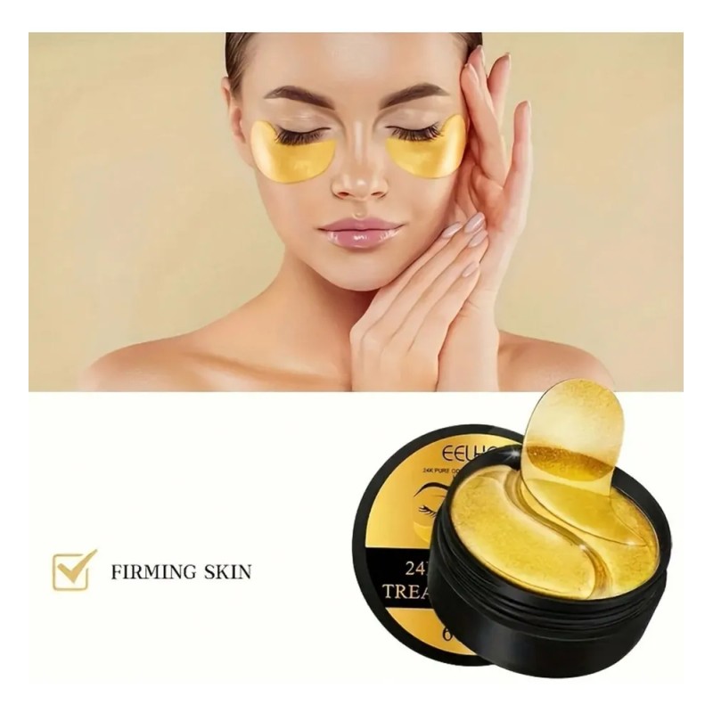 NO - Parches Para Ojos Colágeno Oro 24k 60 Piezas