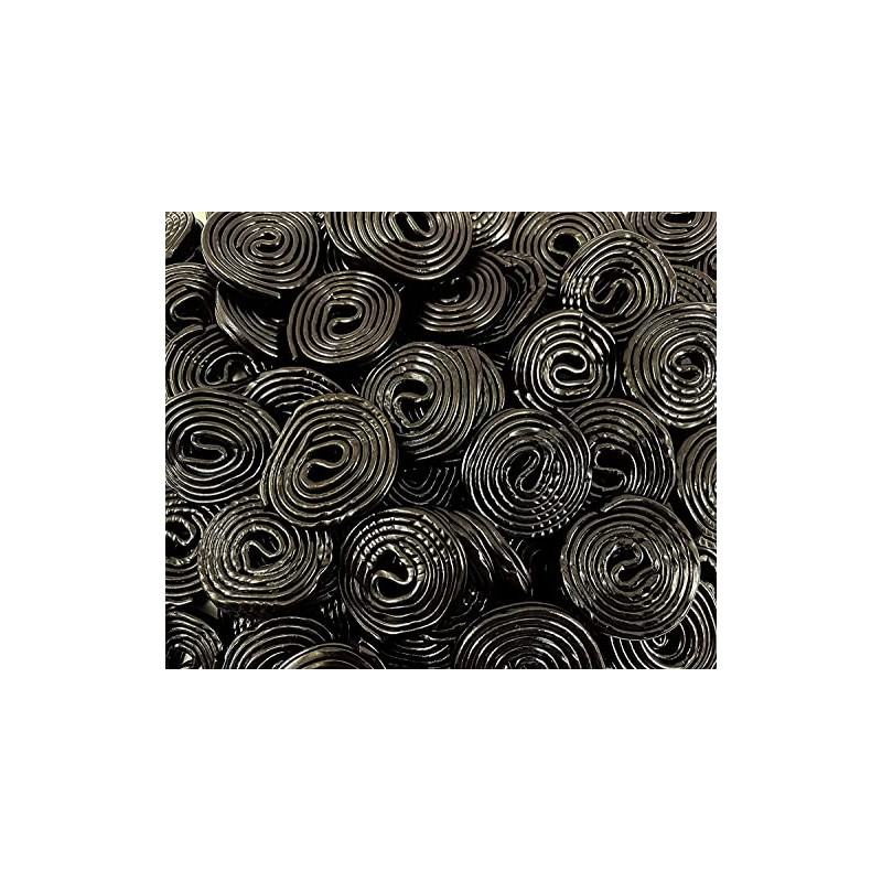 Bayside Candy Broadway Licorice Wheels - Pin Wheels - Strawberry