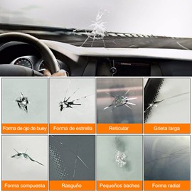 Car Windscreen Repair Kit with Resin Repair and Pressure Sprayer Repair Kit for Car Windscreen Repair Crack, Crack, Slit and Scratch Repair Kit