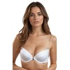 Vivisence Eve 1012 Women’s Push-Up Bra, Transparent Backless Removable Patternless