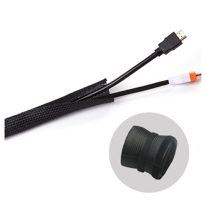acatana Cable Management Sleeve Cord Organizer Hide Wire Wrap Cover