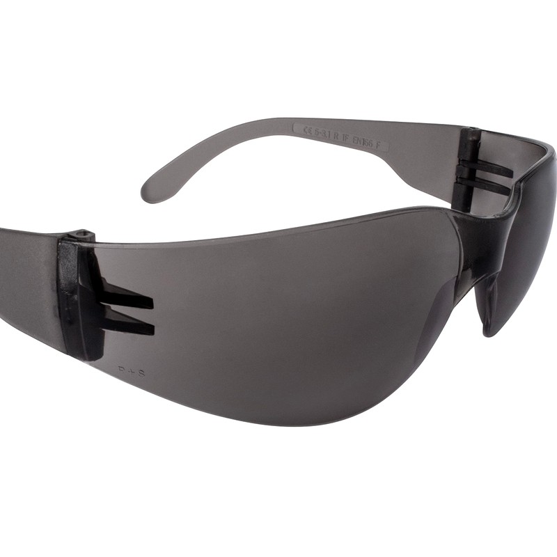 Radians Smoke Safety Glasses, Anti-Fog, Scratch-Resistant