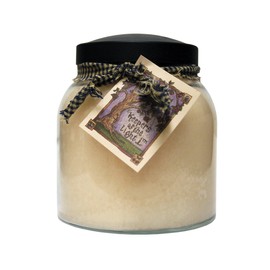 A Cheerful Giver - Cashmere Papa Scented Glass Jar Candle (34oz) with Lid & True to Life Fragrance Made in USA