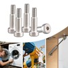 5 PCS 8*M6*6 Hex Socket Shoulder Bolt, Metric Machine Hex