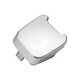 Gear Shift Gaiter Boot Console Trim Cover Compatible with Chevy TRAX & Buick Encore Center Panel Small Cover Replace 42559686 42355599 (Silver)