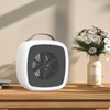 Mini Electric Heater Fan with Handle Desktop Winter Warmer for