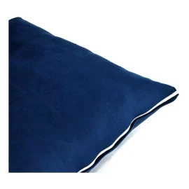 Vianney Funda Para Cojin Velvet Azul Con Cierre Vianney