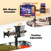 Tripod Stand for Tablet Camera Phone, 360° Rotating Tablet Tripod