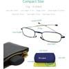 sevenplus 3 Pack Reading Glasses Blue Light Blocking, Anti UV