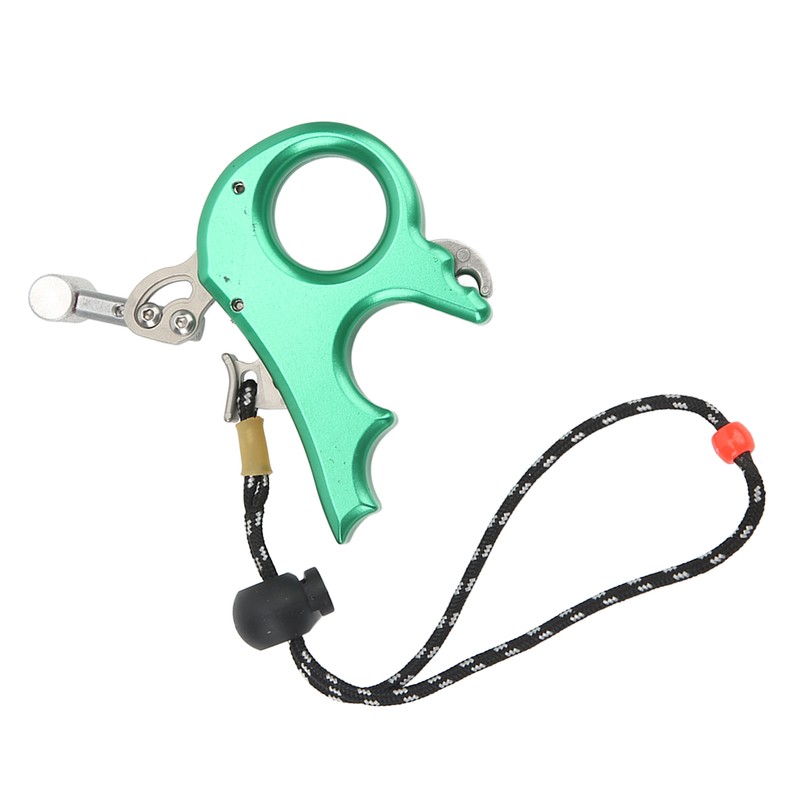 Archery Thumb Trigger Aluminum Alloy Compound Bow Release Aids 3