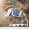 SCVCN Photochromic Cycling Glasses Sports Sunglasses Clear Men Women Bicycle