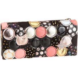 Tsumori Chisato Multi-Dot Wallet, Black II