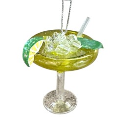 Cocktail Margarita Ornament - Tequila Cocktail Mexico Food Bar Father's Day Gift New Year