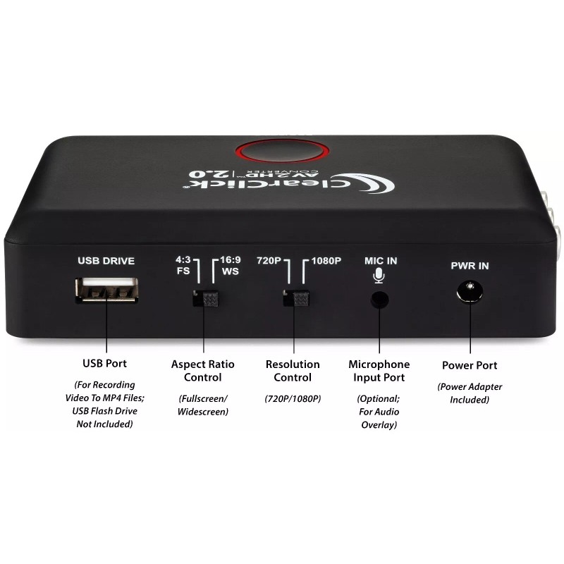 RCA ClearClick AV RCA To HD HDMI Adapter Converter 2.0