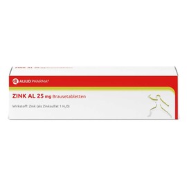 Zinc Al 25mg Effervescent Tray