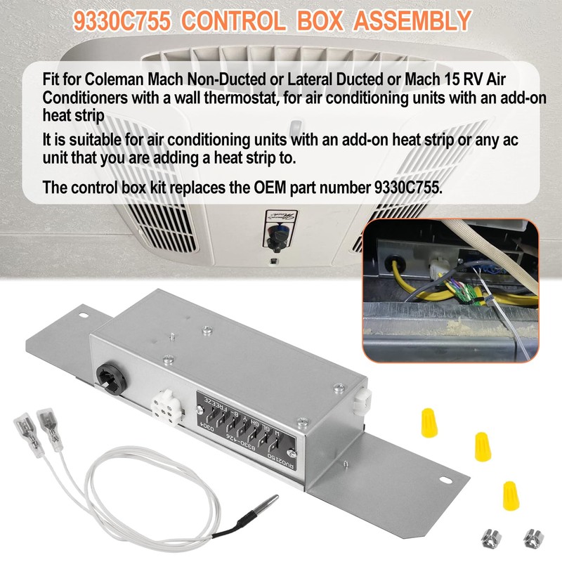 9330C755 Control Box Assembly Heat Ready AC Cool Control Replacement