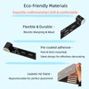 QHUAFoRen 6 Pack 98.4FTx1.9 Roadway Track Tape Adhesive (16.4FTx6), Easy