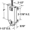 Prime-Line N 6630 Stamped Steel, Adjustable Mirror Door Roller Assembly,