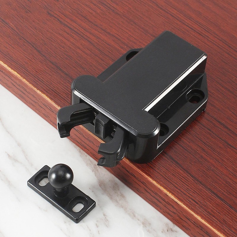 6 Pcs Touch Release Catch Latch Cupboard, Push to Open