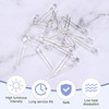 MECCANIXITY 100pcs 3mm LED Diode Lights, Pink Round Transparent DC