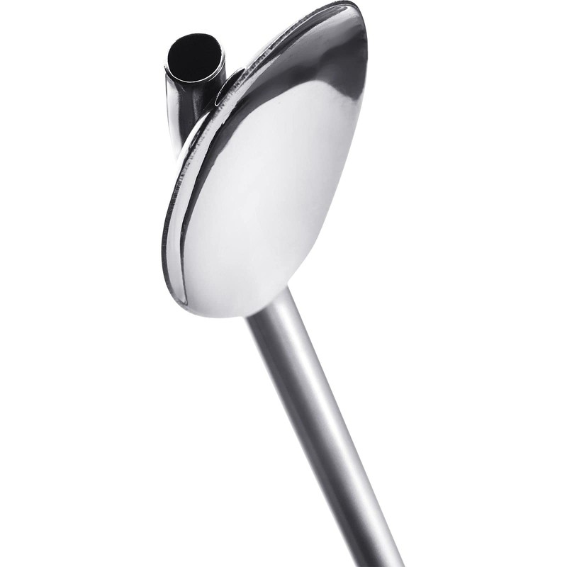 Westmark Straw Spoon, 4 Spoons + 1 Cleaning Brush, Reusable,