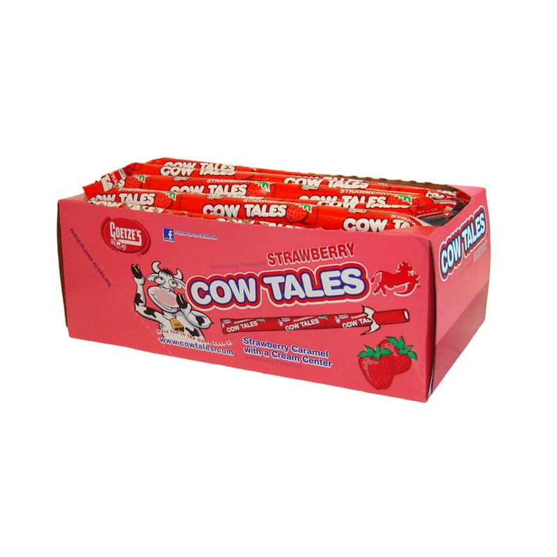 Goetze's Cow Tales, Strawberry, 1 Ounce (Pack of 36)