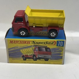 Matchbox Superfast Lesney #MB70-A Ford Grit Spreader w/ type "B" Box 1970 MIB