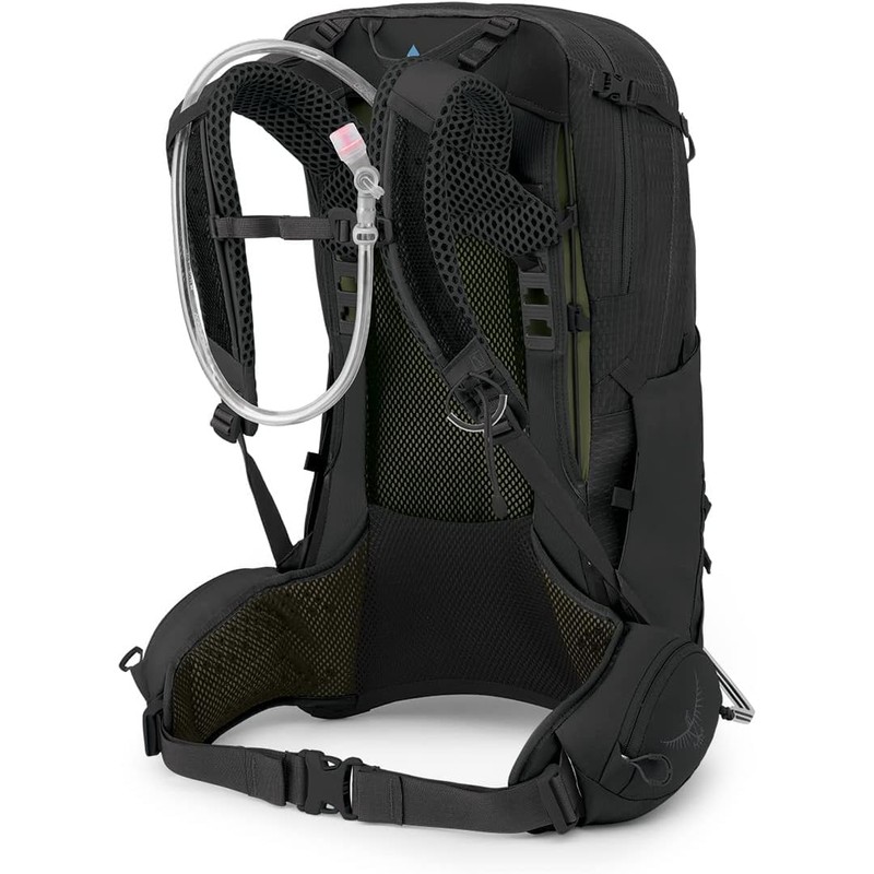 Osprey Manta 34L Men's Hiking Backpack with Hydraulics Reservoir, Black