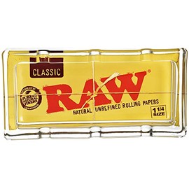 RAW Classic Glass Ashtray, Medium