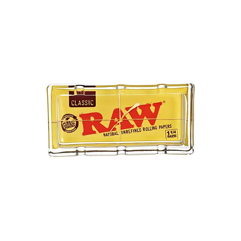 RAW Classic Glass Ashtray, Medium