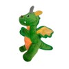 Rnika Plush Green Dragon Dinosaur Dog Toy
