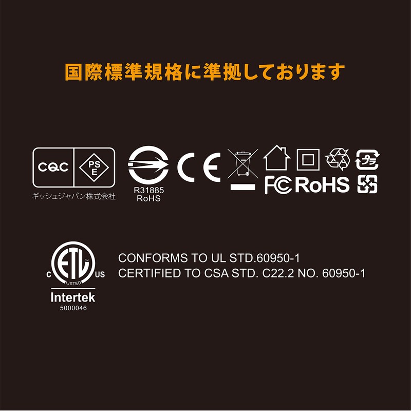 SEKC SWC-PD3260WT USB-C PD 60W Compatible USB-A QC 3.0 18W