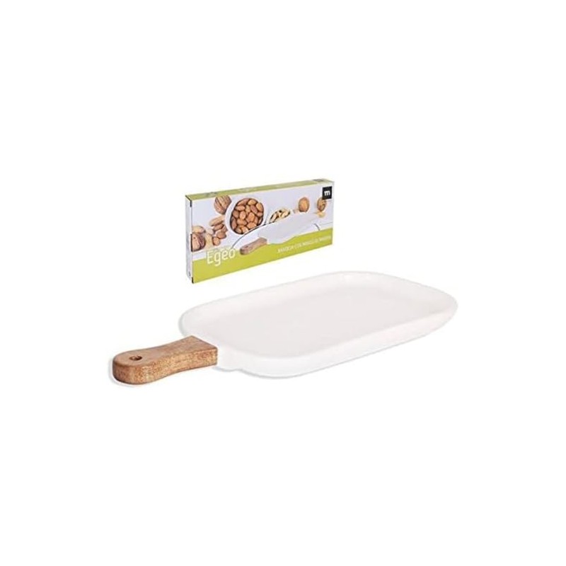 Wooden Tray with Handle 32.5 x 14.5 x 2 cm