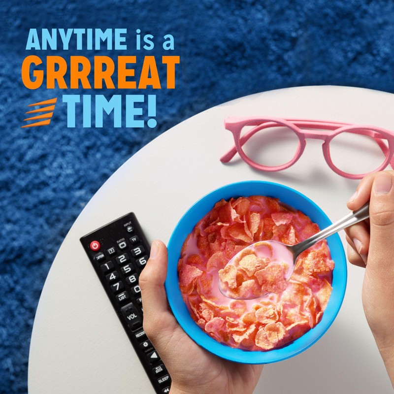 Frosted Flakes Breakfast Cereal, 8 Vitamins and Minerals, Kids Snacks,