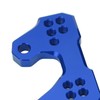 Motorcycle Adjustable Rearset Foot Pegs Mounting Base Replacement for YZF