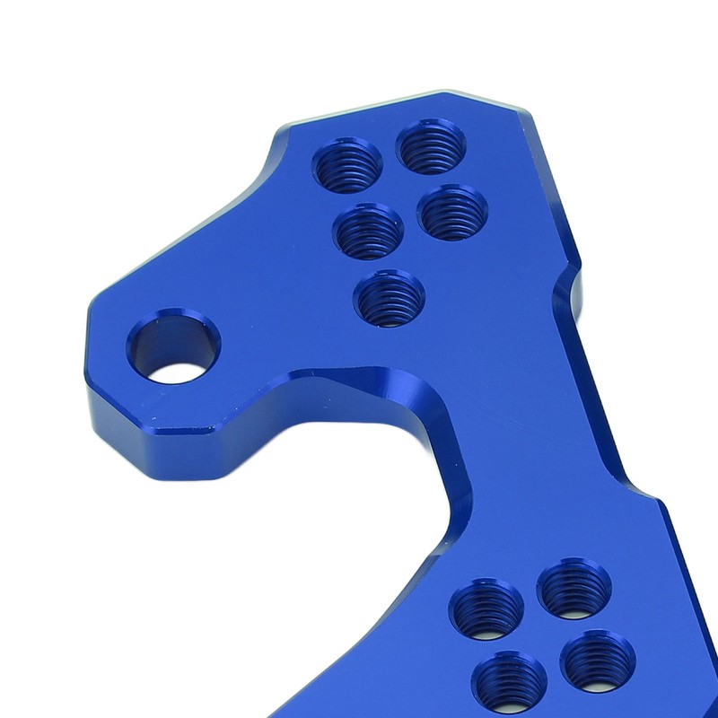 Motorcycle Adjustable Rearset Foot Pegs Mounting Base Replacement for YZF