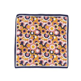 JN&LULU Silk Like Scarf Women's Fashion Pattern Large Square Satin Headscarf 27 x 27inches