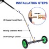EVEAGE 2-in-1 Undercarriage Pressure Washer Attachment, 16" Pressure Washer Undercarriage